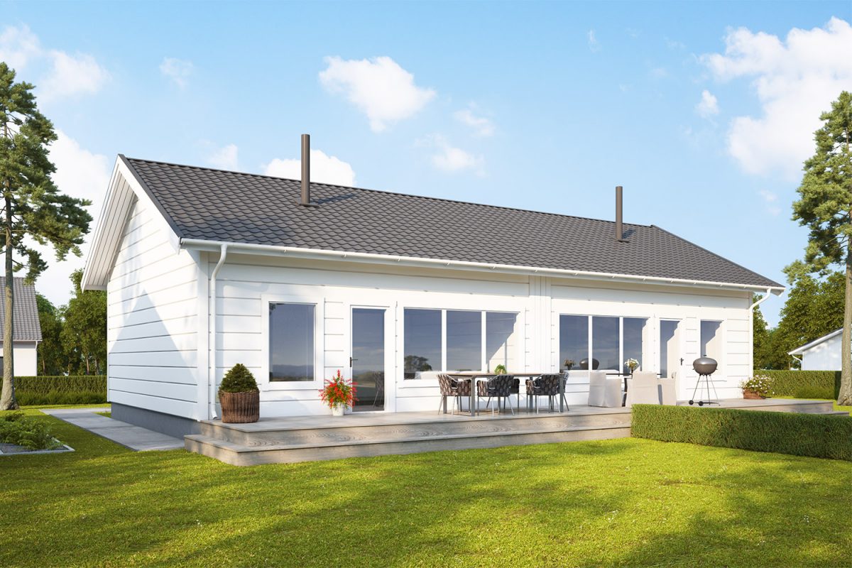 Parhus Ritningar Strycksele 175 parhus - Jörnträhus