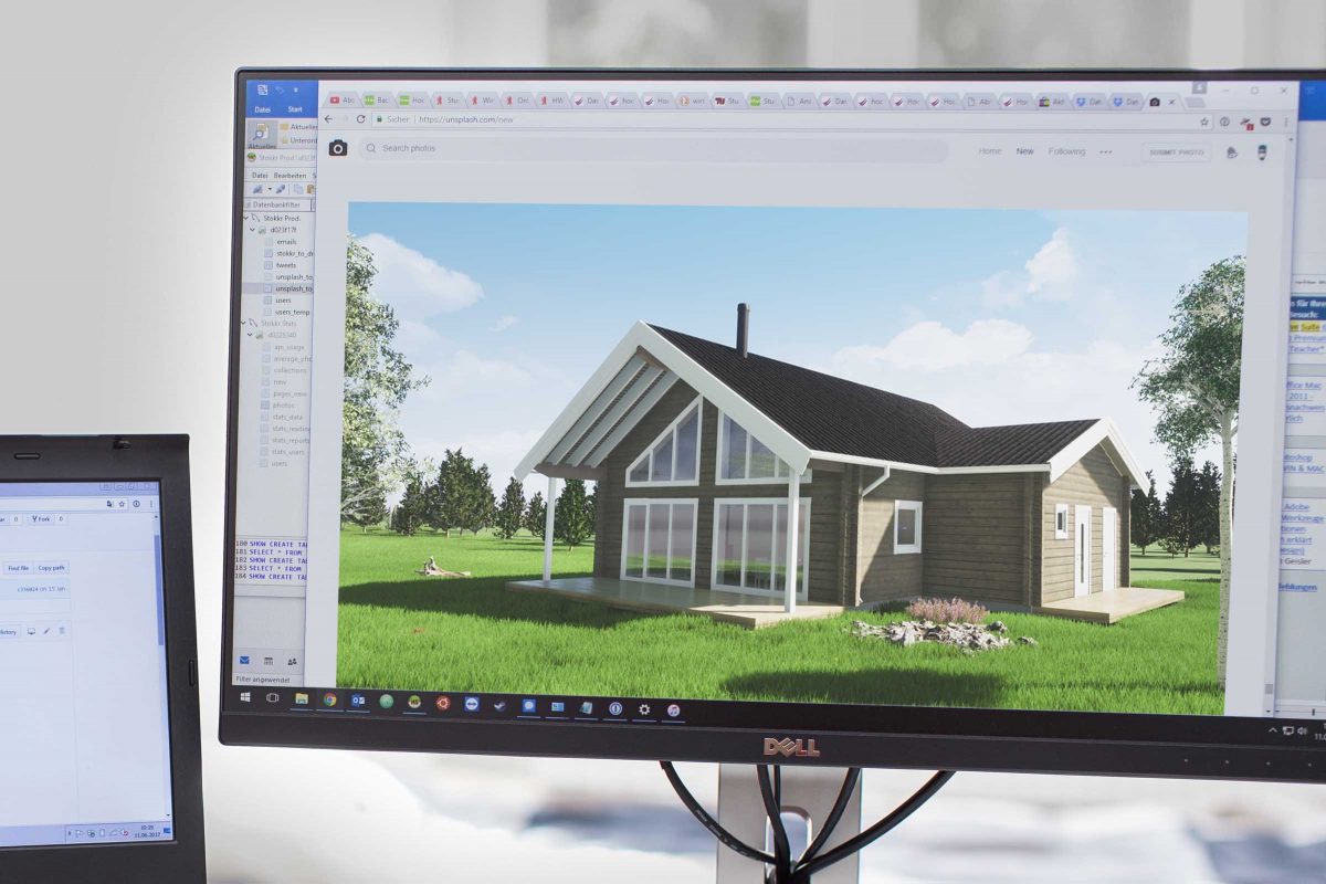 Feriehus Jörnträhus Klöverfors nyt hus model feriehus bjerghytte hus kit hus leverandør